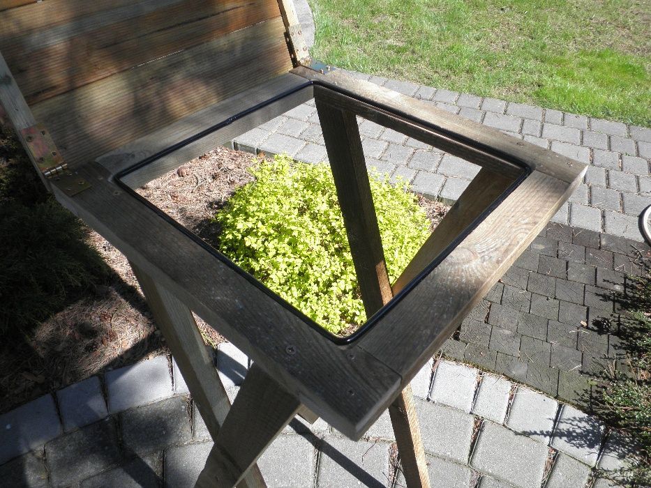 stojak stelaż kosz do segregacji odpadów śmieci 3x120L
