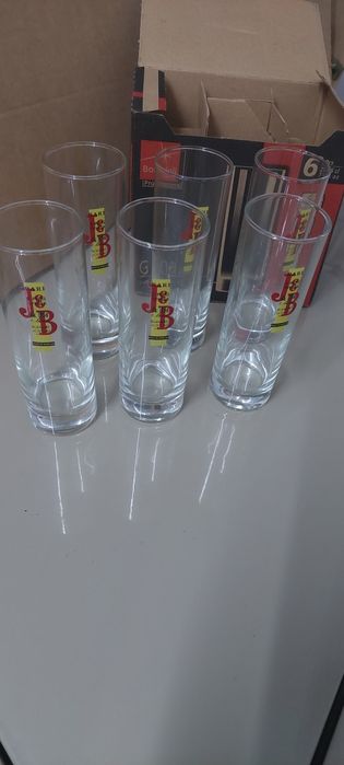 6 copos altos whisky JB - Nunca usado