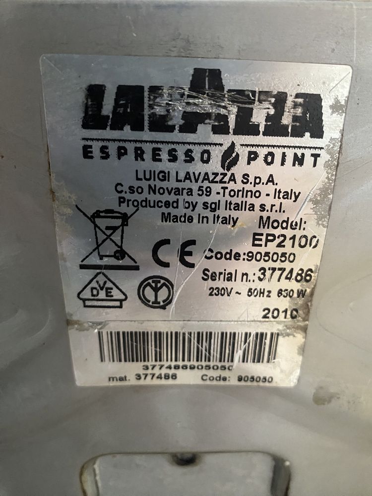 Кавоварка Lavazza Espresso point EP2100