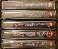 Legendy muzyki pop 5 kaset nowe zafoliowane