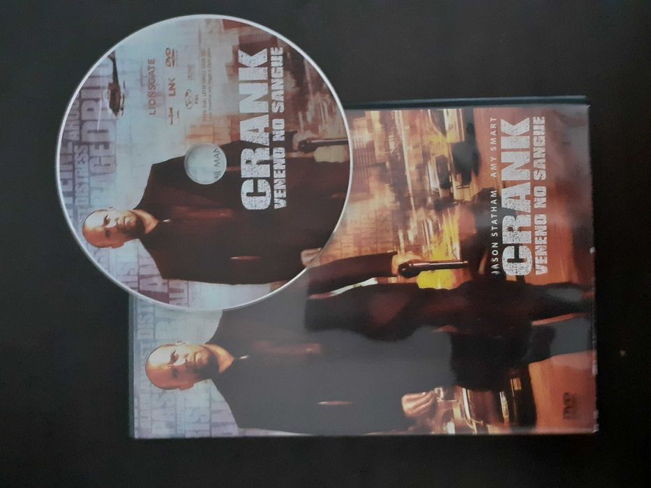 Dvd com o filme Crank