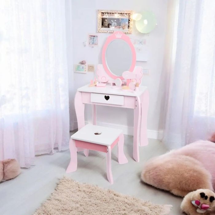 Дитячий дерев'яний туалетний столик Mini Matters