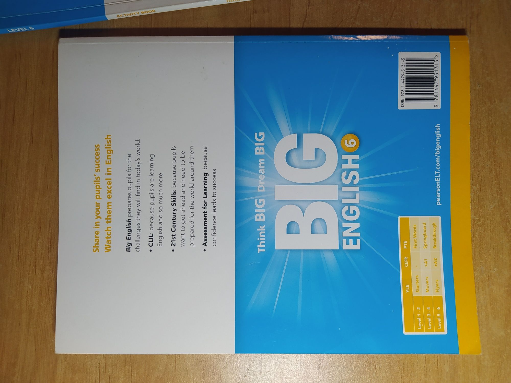 Big English 6 - pubil's book, activity book. Pearson- podręcznik i ćwi