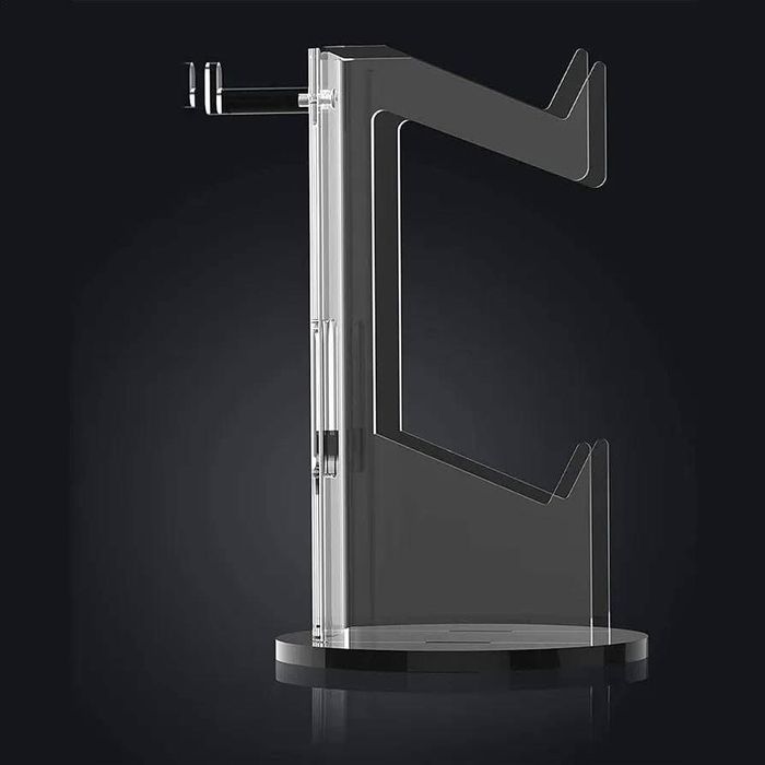 Stojak na pady i słuchawki . Kolor czarny