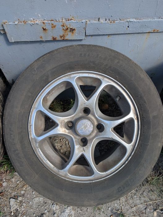 Диски 4× r13 на Dewoo Lanos