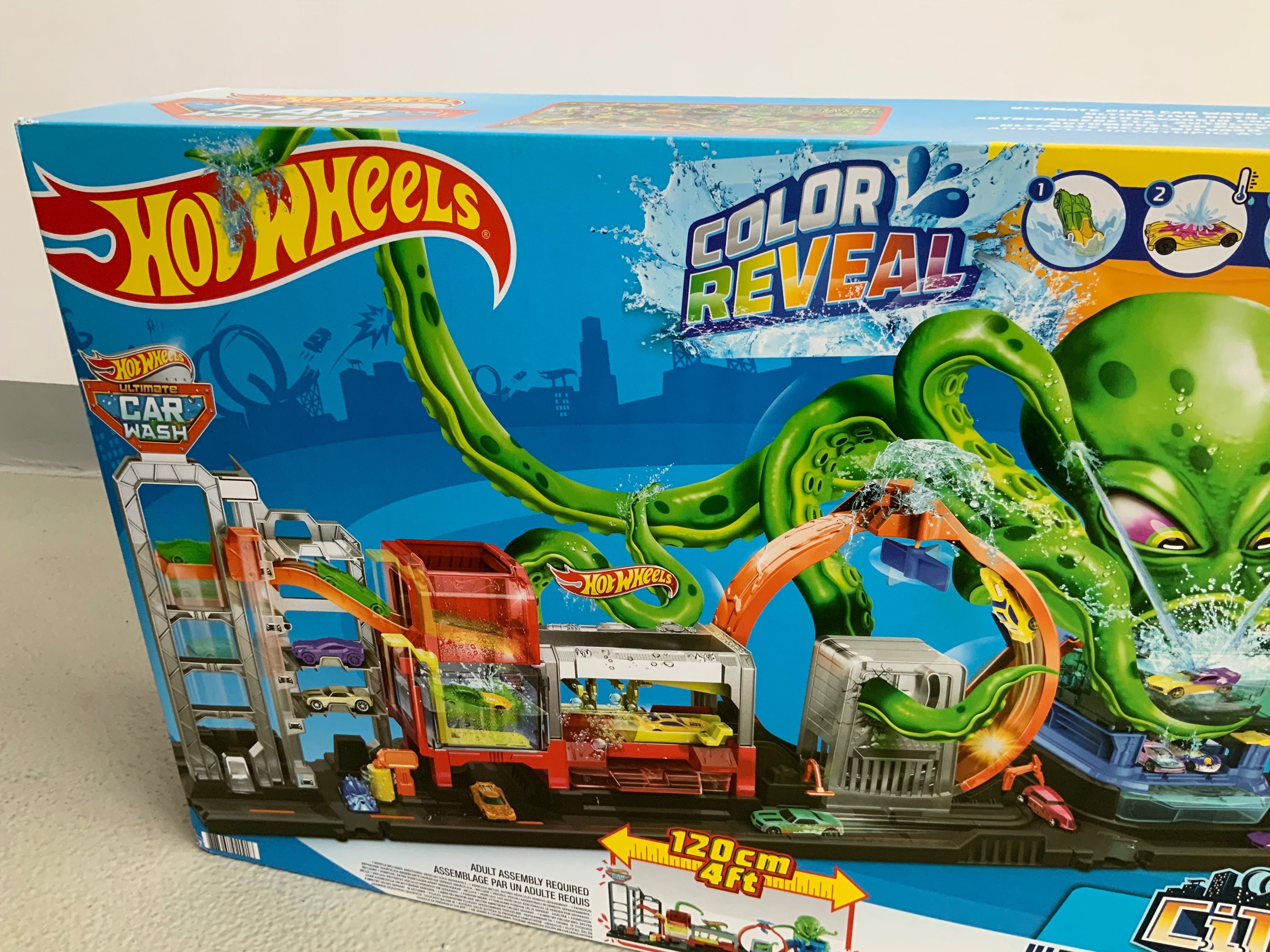 Hot Wheels City megamyjnia atak ośmiornicy ośmiornica
