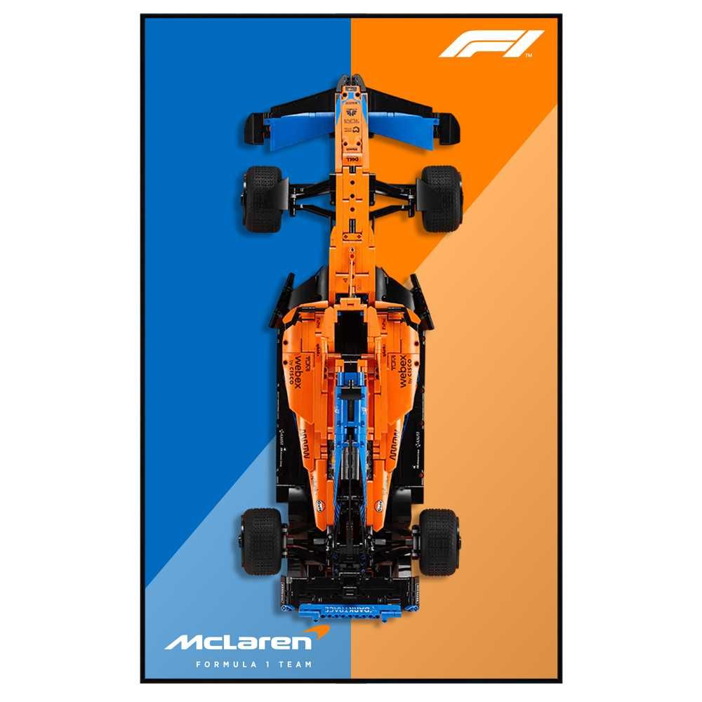 Ramka do ekspozycji ściennej LEGO McLaren F1 42141