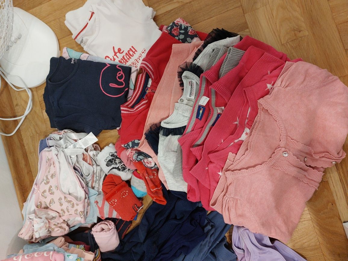 Mega duża paka ubranek dziewczynka 110/116