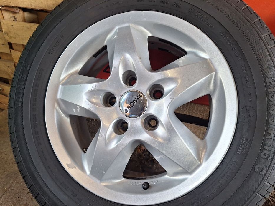 Alufelgi 5x120 16 ET40 RONAL R44 VW T5 T6 Amarok Multivan Caravelle