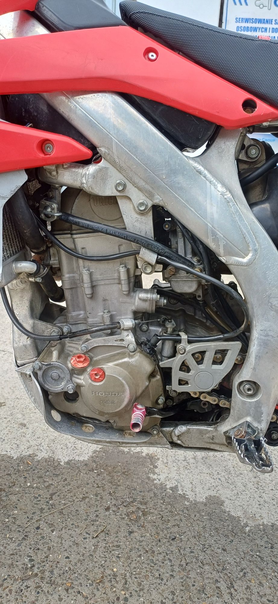Honda CRF 450cc.