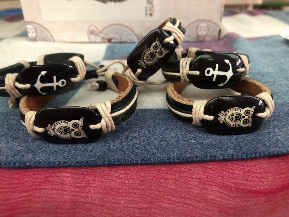 Pulseiras Mocho e Âncora