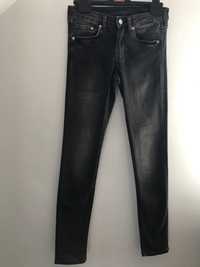 Spodnie H&M czarne skinny 27 roz