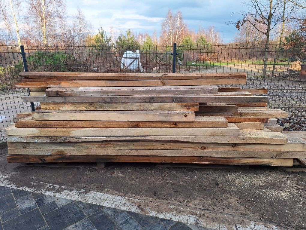 Drewno konstrukcyjne i opałowe ~4m³