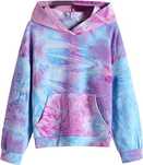 Dziewczęca Bluza z Kapturem Tie Dye 110