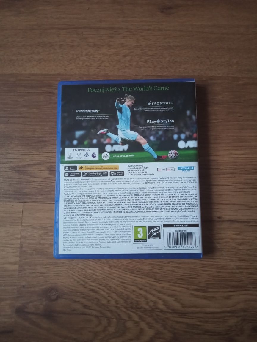EA 24 FC PlayStation 5.Polska wersja głosowa.