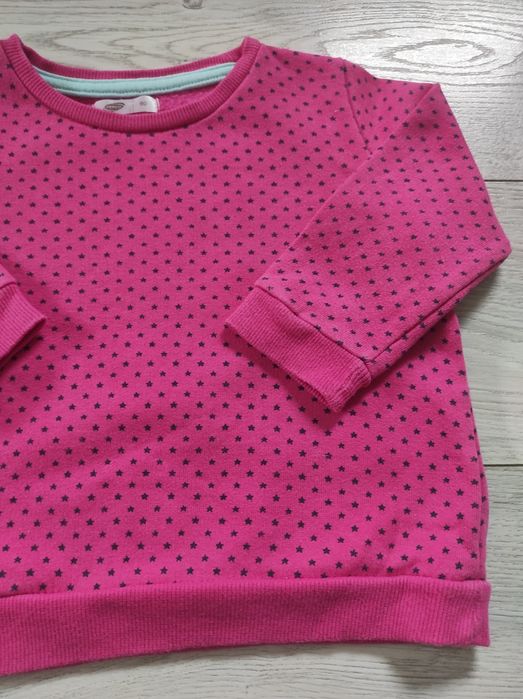 Bluza dziewczęca rozmiar 80 Pepco gwiazdki