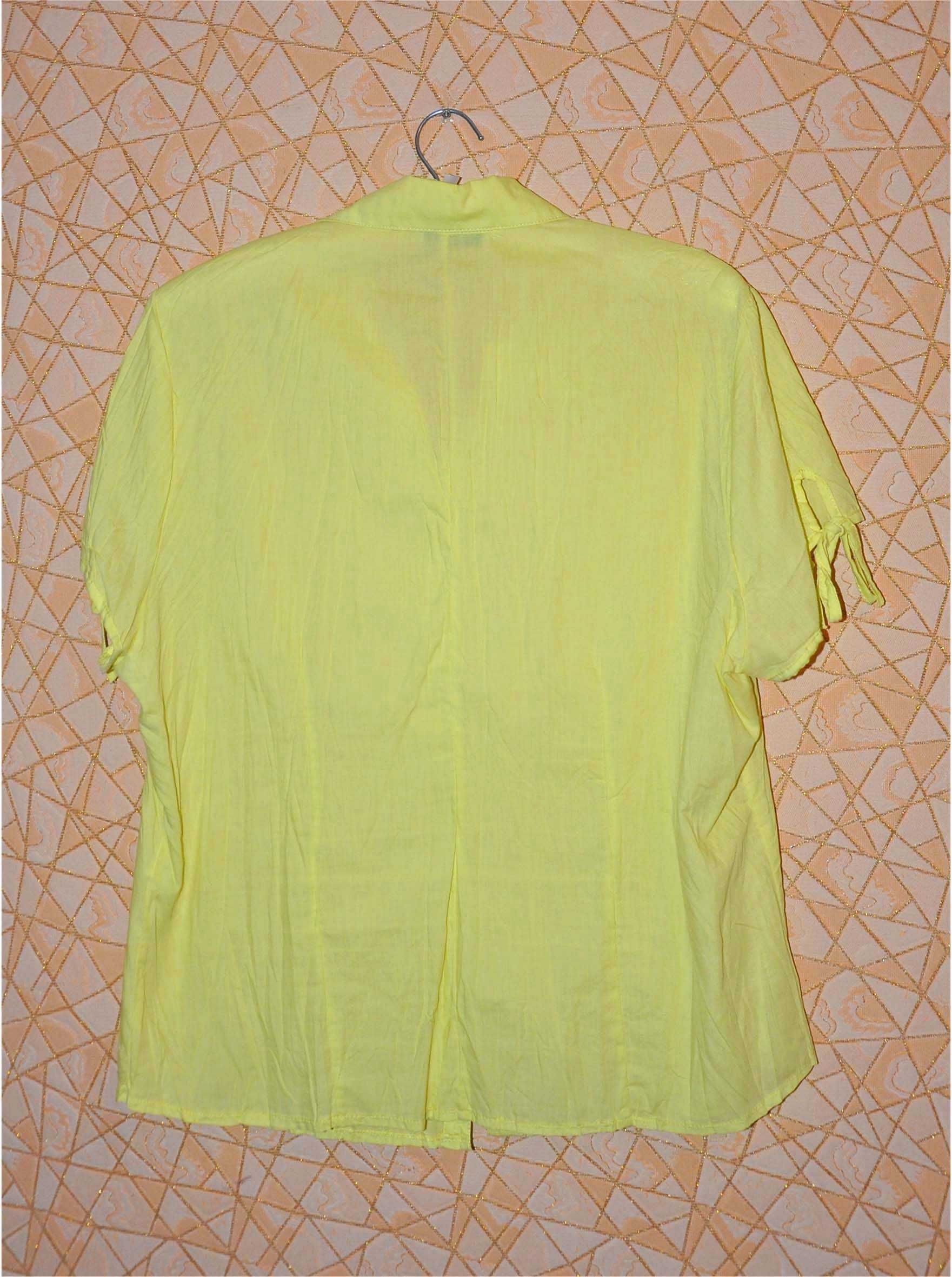 Літня блуза із бавовняної жатки ТМ 'Neri' р-р 6, 52-54 ukr