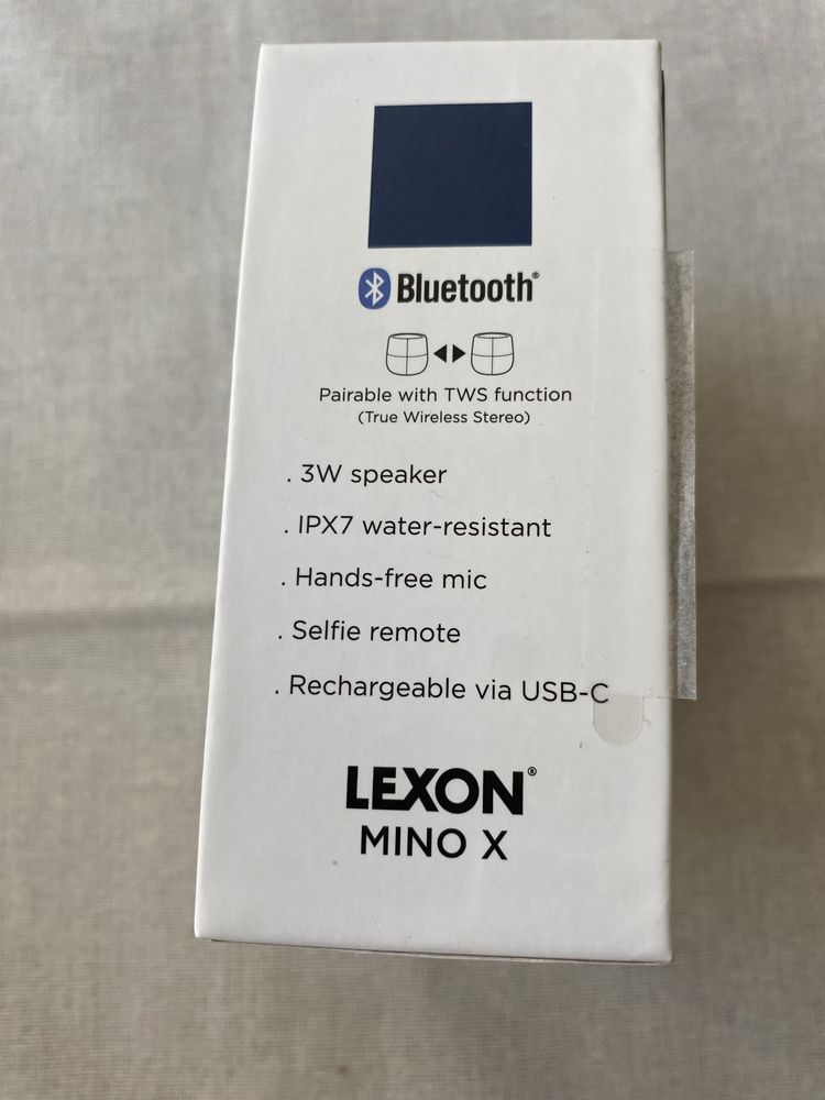 Glośnik  bezprzewodowy LEXON MINO X - NOWY!