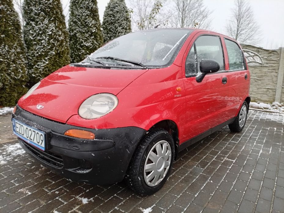 Daewoo Matiz 2004rok opłaty przegląd na rok