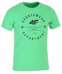 4f Chłopięca Koszulka T-shirt Bawełna / rozm 134