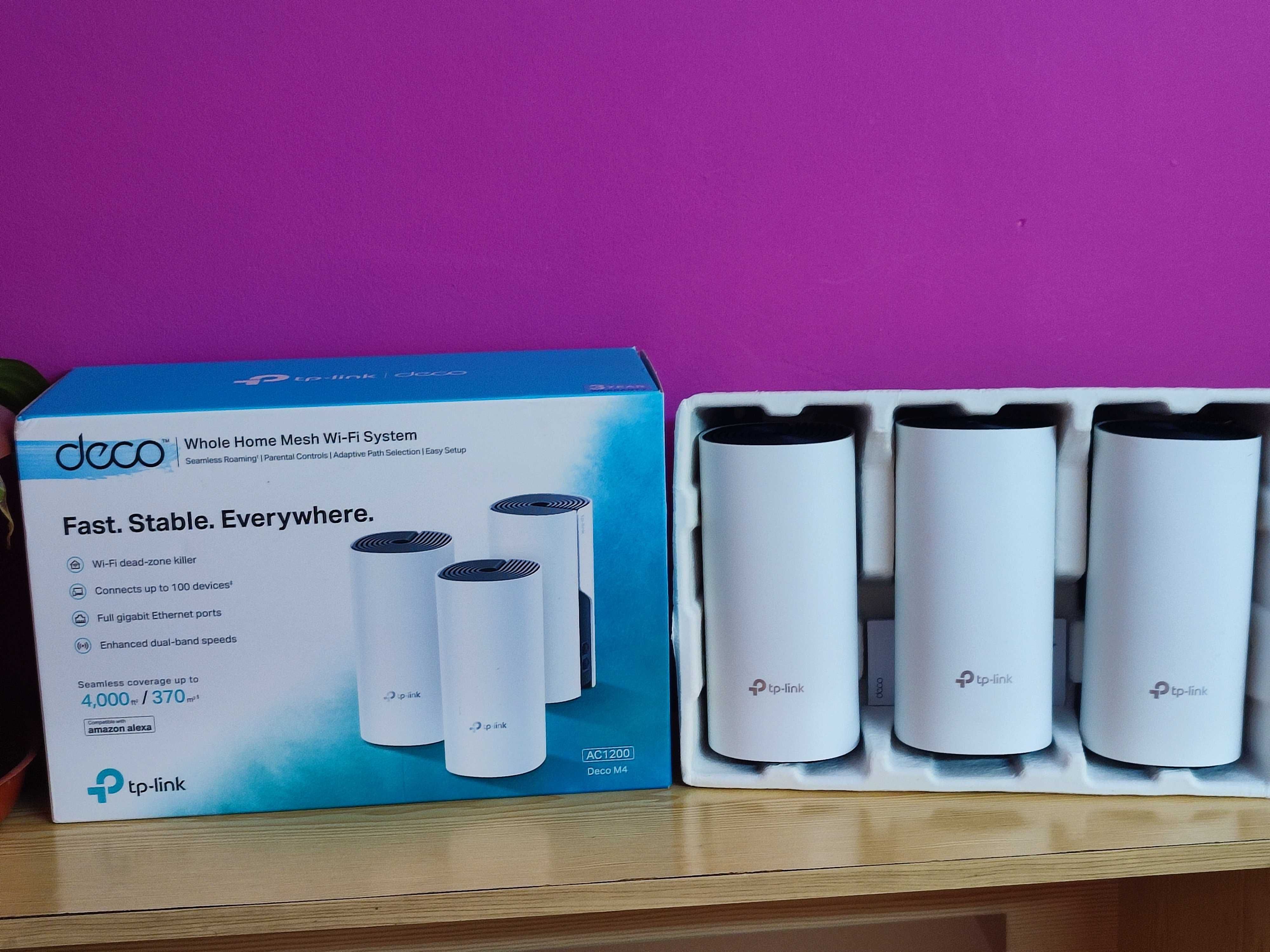 TP-Link Deco M4R Mesh Wi-Fi - 3 Unidades