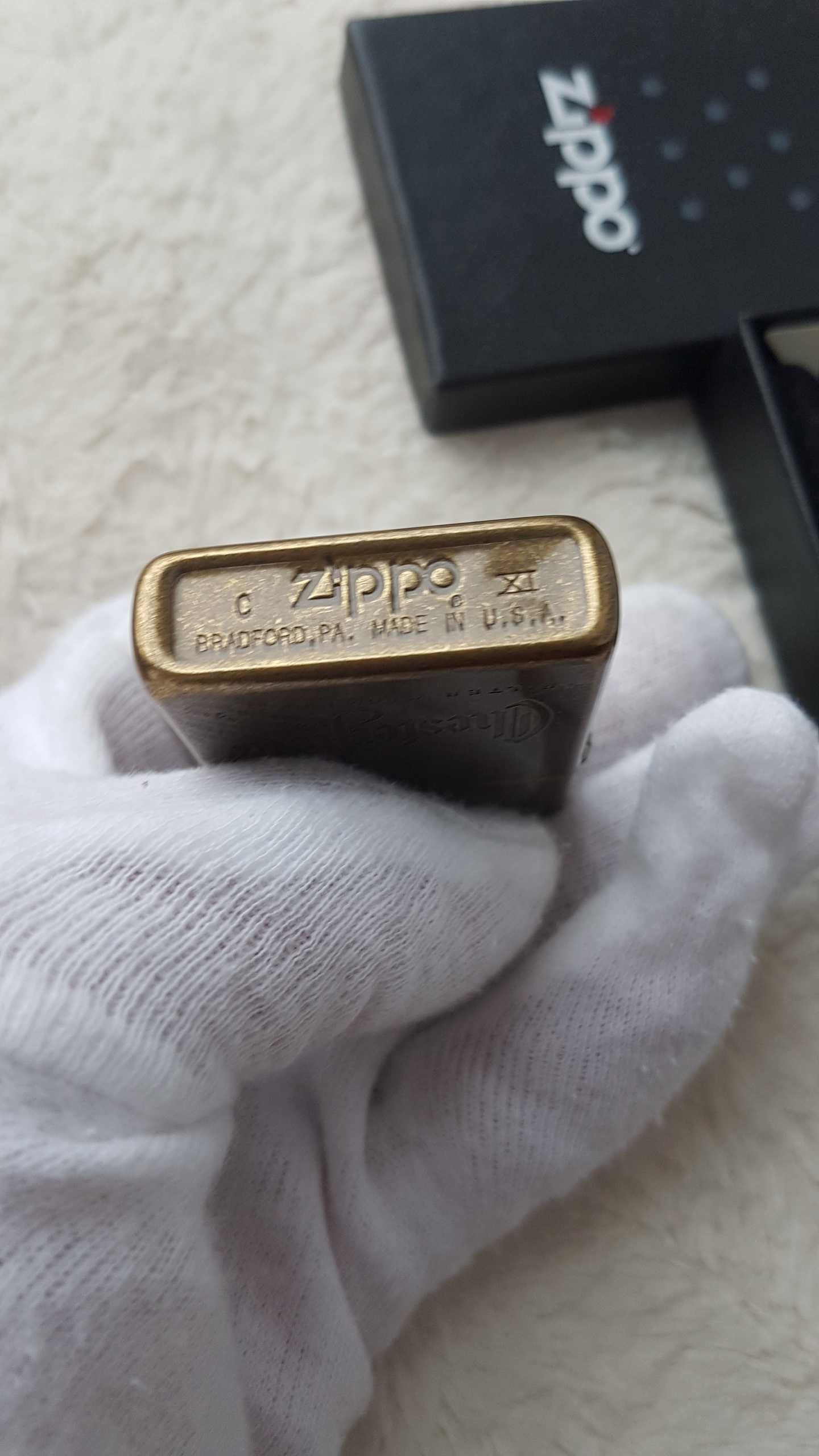 Zapalniczka Zippo Chesterfield Antique Brass 1995