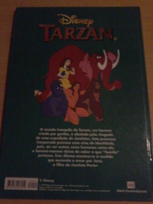 Livro Infantil " Tarzan"