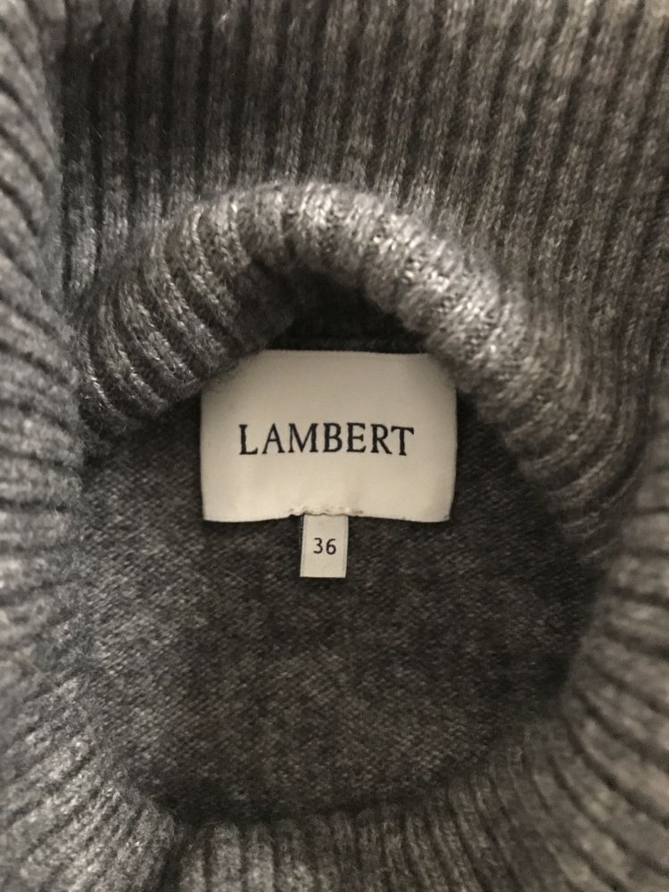 Lambert sweter golf damski S wełna kaszmir