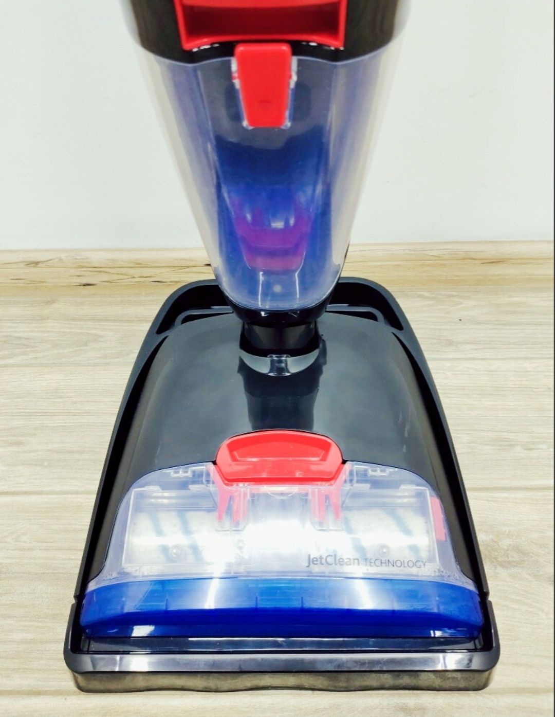 Vileda JetClean 3-в-1 вертикальний пилосос, миє та натирає  підлогу