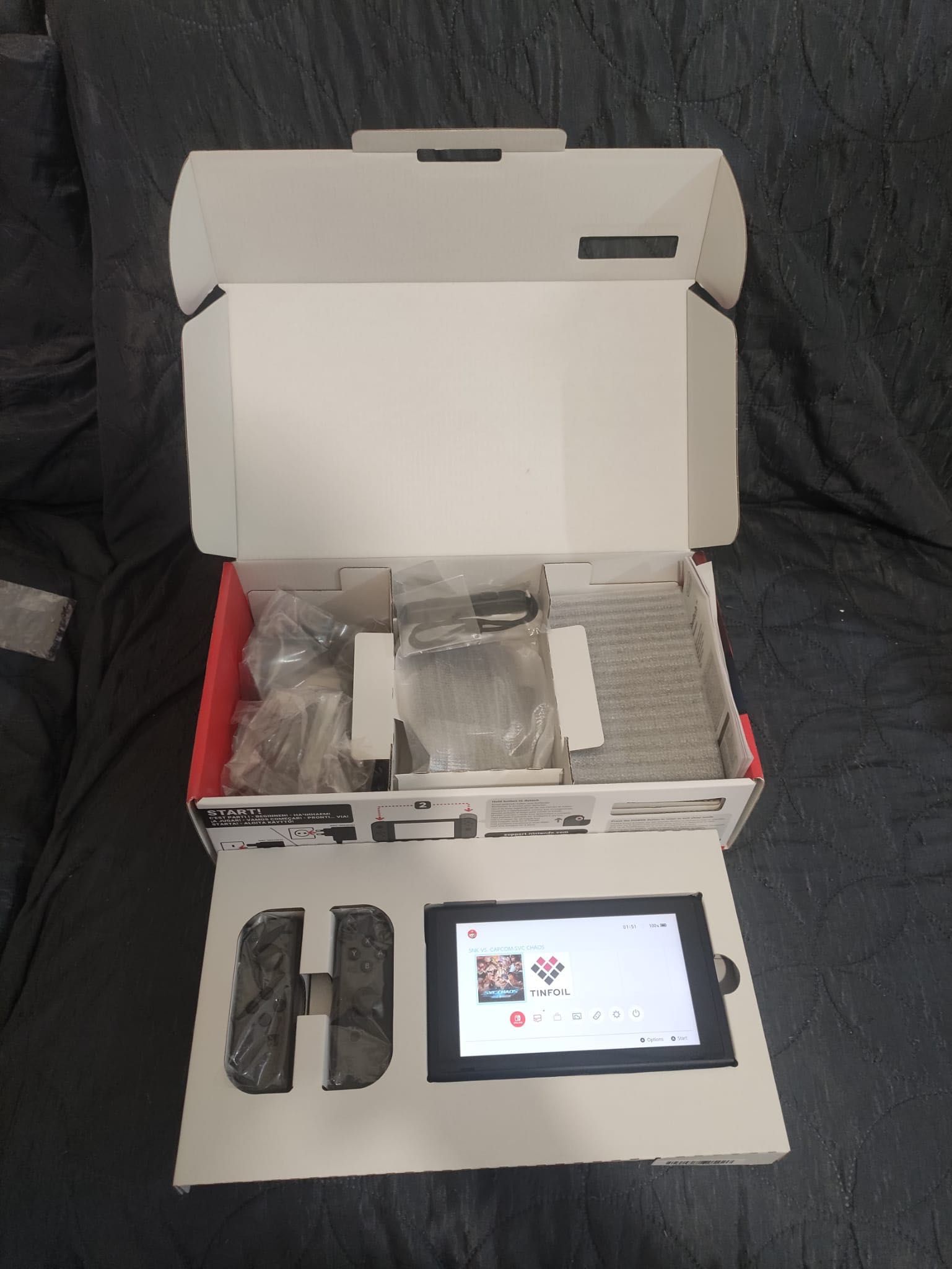 Nintendo switch V2 desbloqueada com chip