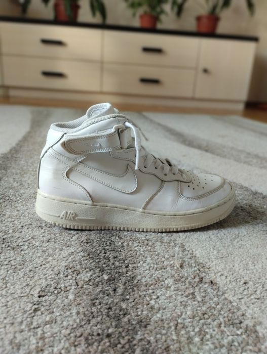 Оригінальні білі Nike Air Force 1 hight ( 40 розмір )