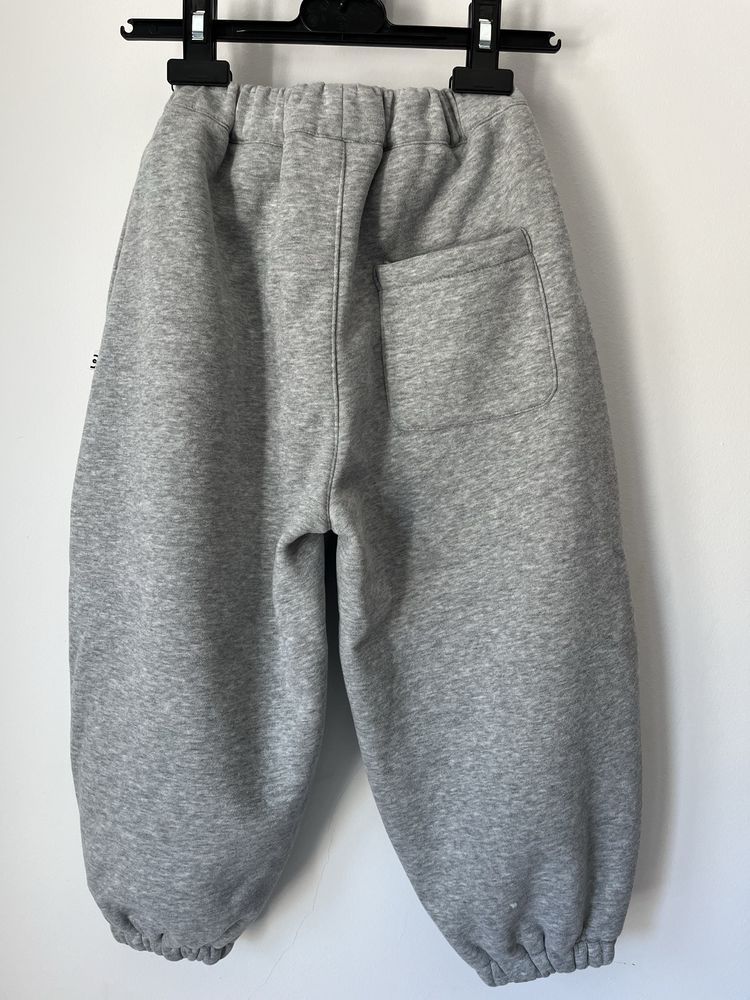 Conjunto menino 130, cinza, forrado, quente e macio.