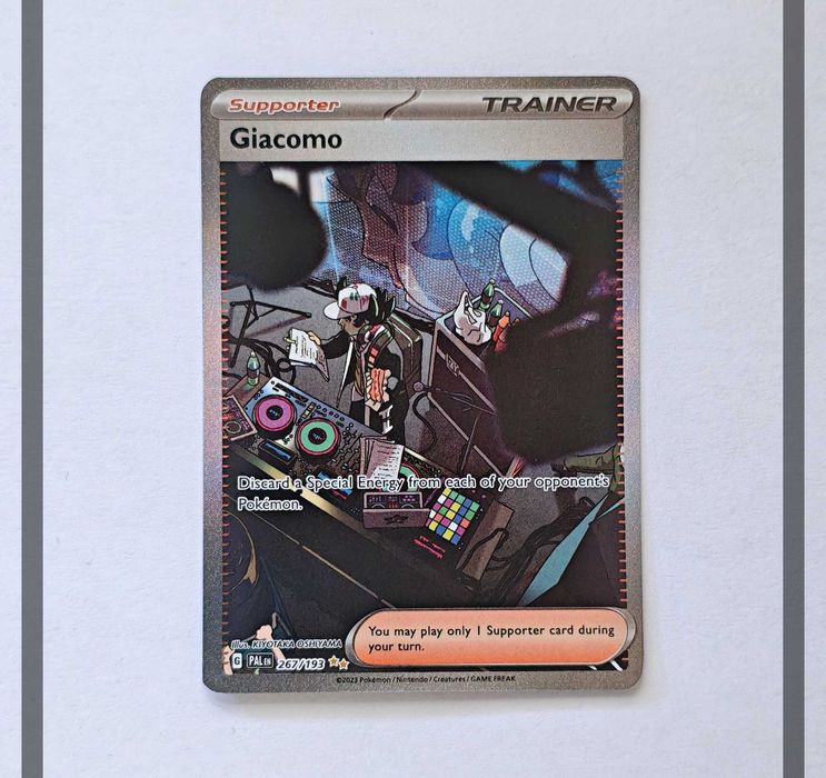 Giacomo 267/193 PAL Pokemon ENG-NM