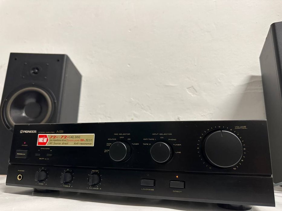 Wzmacniacz stereo Pioneer A-335, 2*50 Watt, Japan