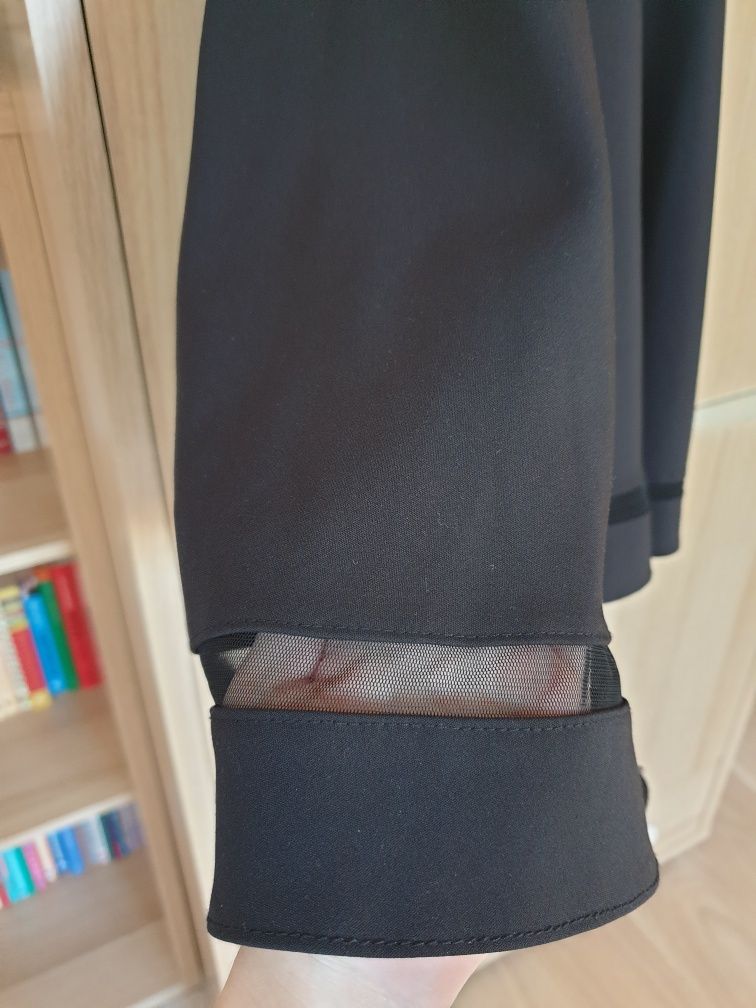 Czarna elegancka sukienka