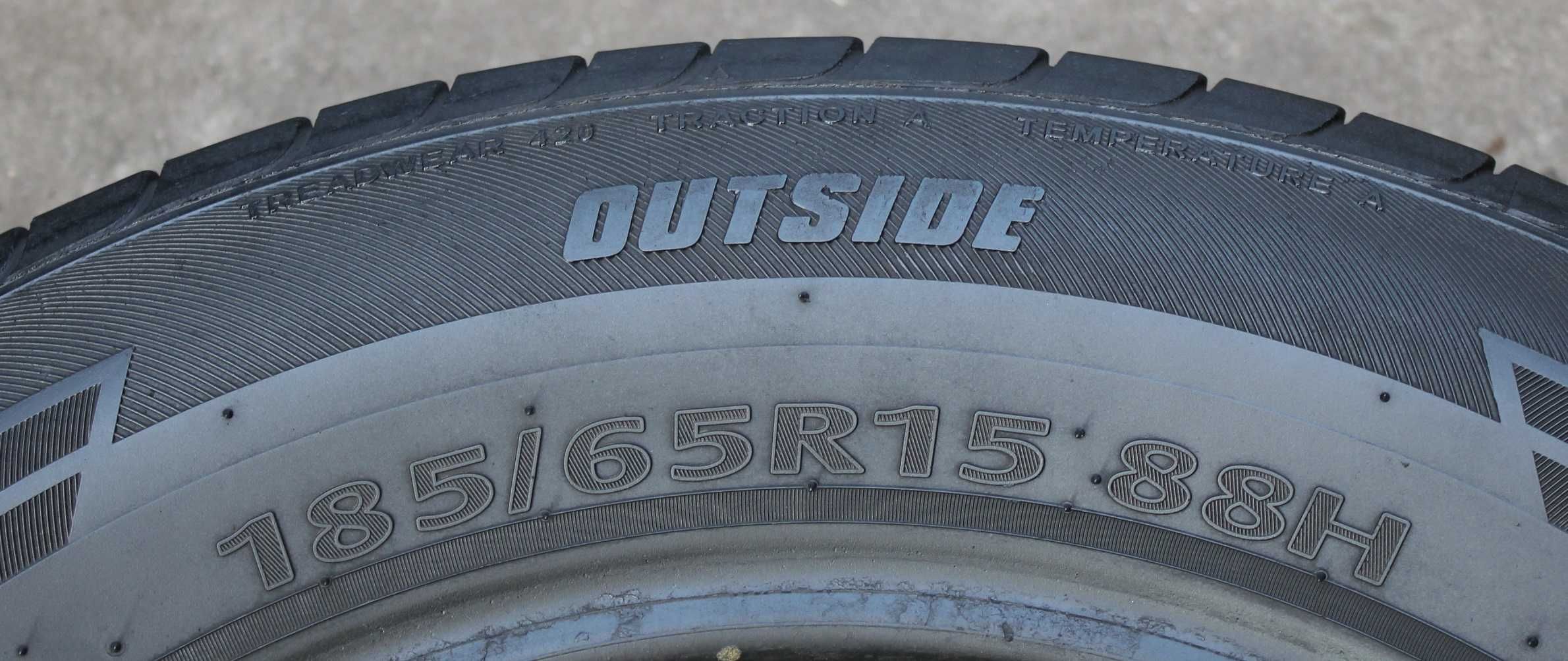 Літні шини, літня резина 185/65/R15 Kumho Ecowing ES 01, Korea