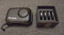 Filtry ND i Etui firmy Telesin do kamery DJI Action 3