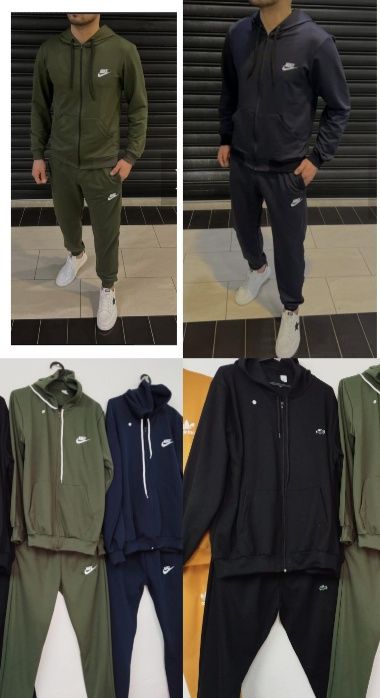 Fatos de treino unixeso todo bordado várias cores e tamanhos