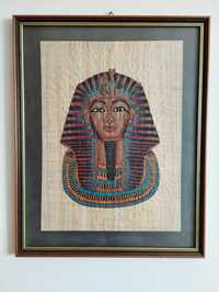 Papiro egípcio enmarcado