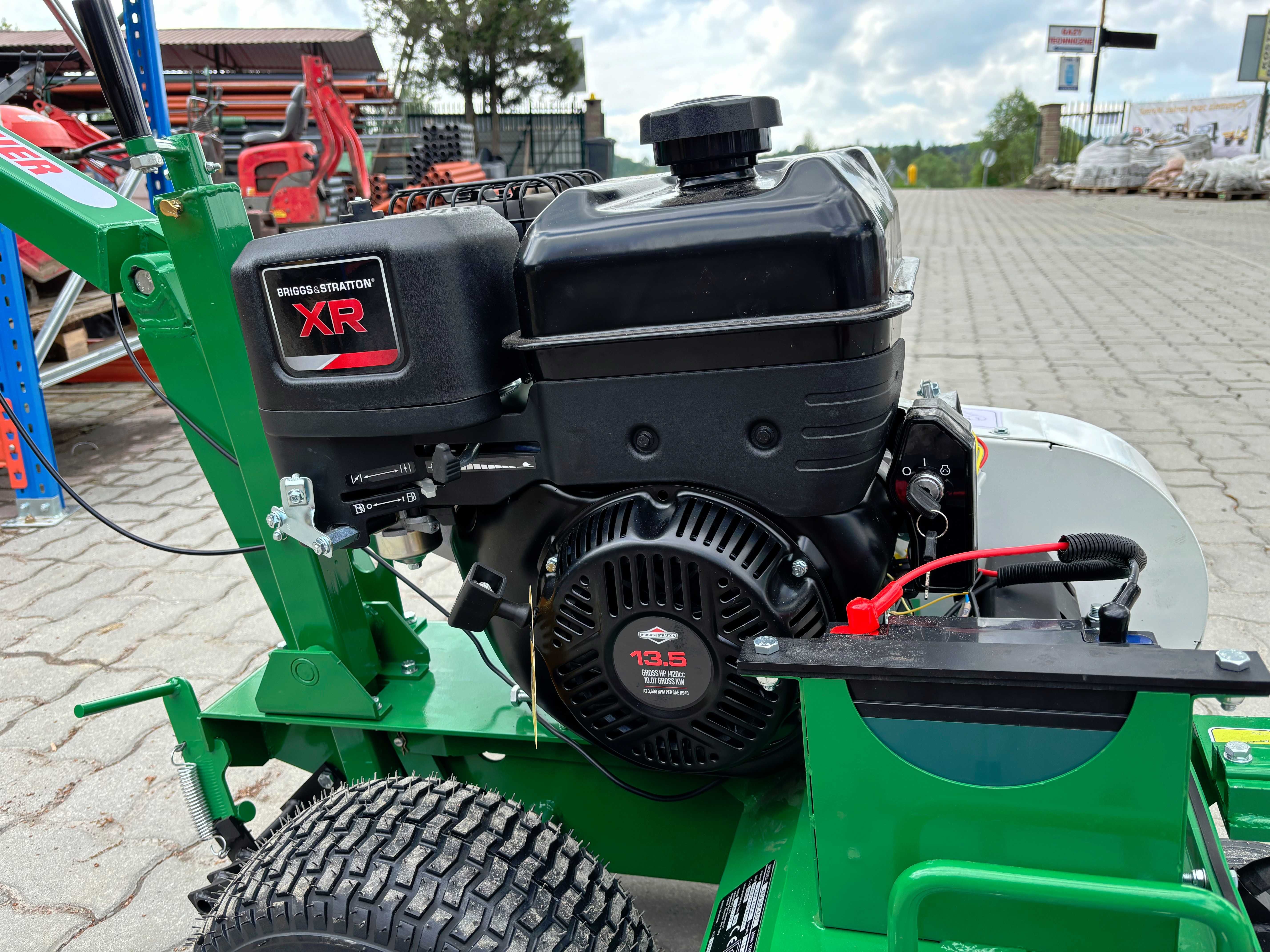 Koparka łańcuchowa briggs & stratton rozrusznik, mega mocna i solidna