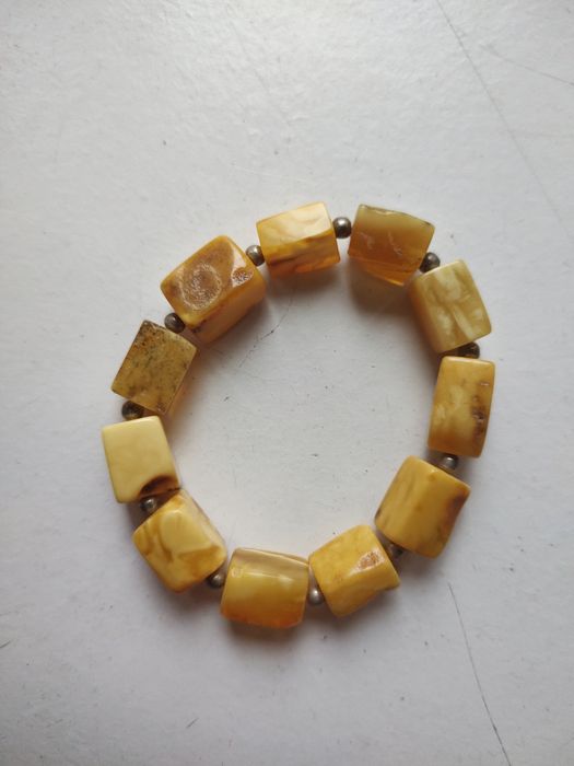 Bransoletka bursztyn baltycki
