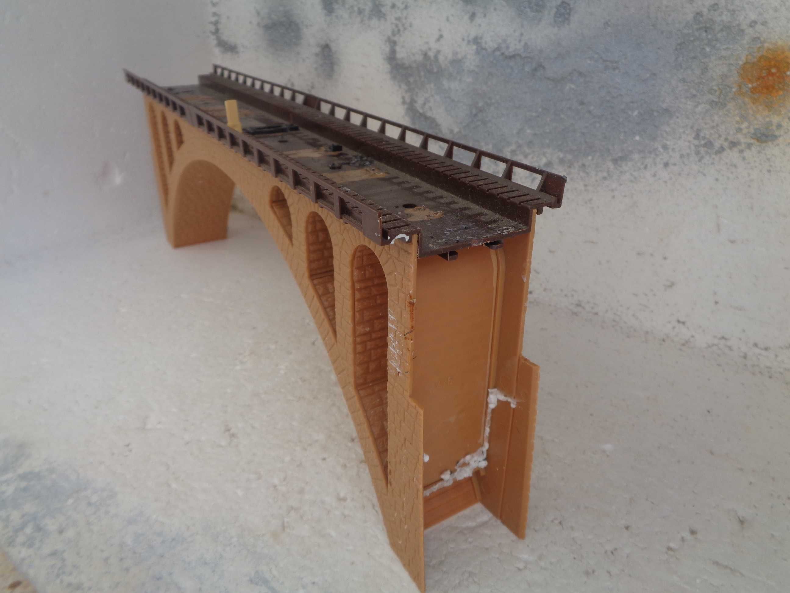 1:87 Ponte em arco de 1 via pista de comboio