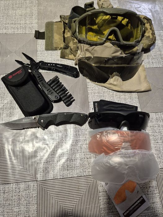 Окуляри тактичні та захисні