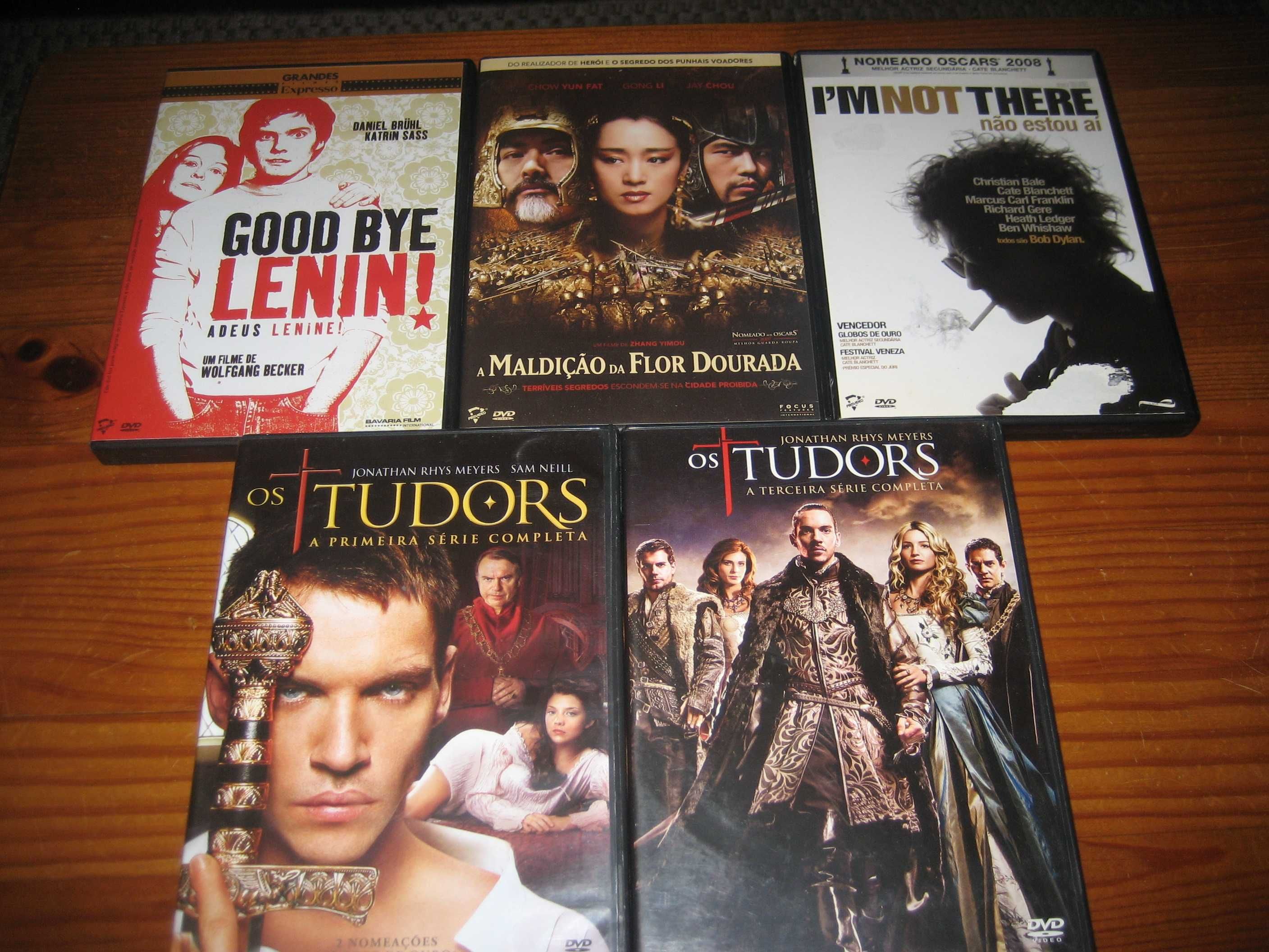 DVDs Os Tudors, Estrada Perdida, Blade Runner 2049, etc