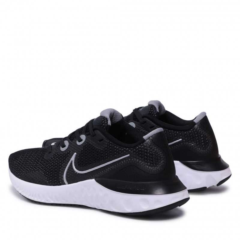 Nike Renew Run Black/Metallic Silver/White - R. 36 EU