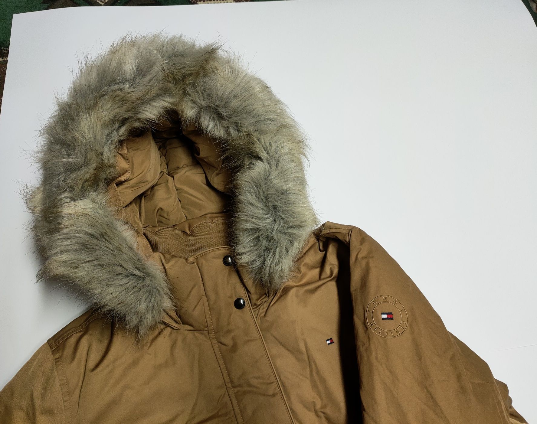Kurtka Tommy Hilfiger Sorona Parka Country Side Khaki r. 52 6XL