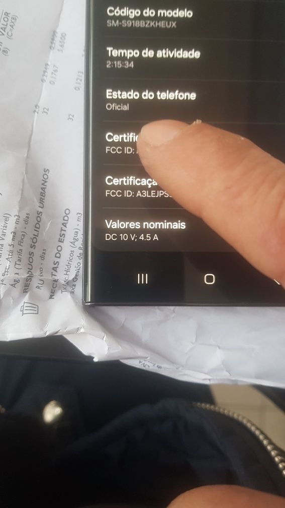 Samsung s23 ULTRA NOVO COM PLASTICO DE FABRICA