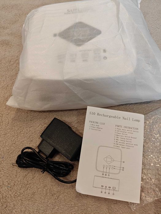 Bezprzewodowa lampa UV do paznokci Akumulatorowa suszarka do paznokci