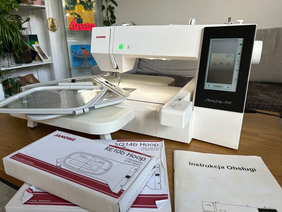 Hafciarka Janome MC500 e