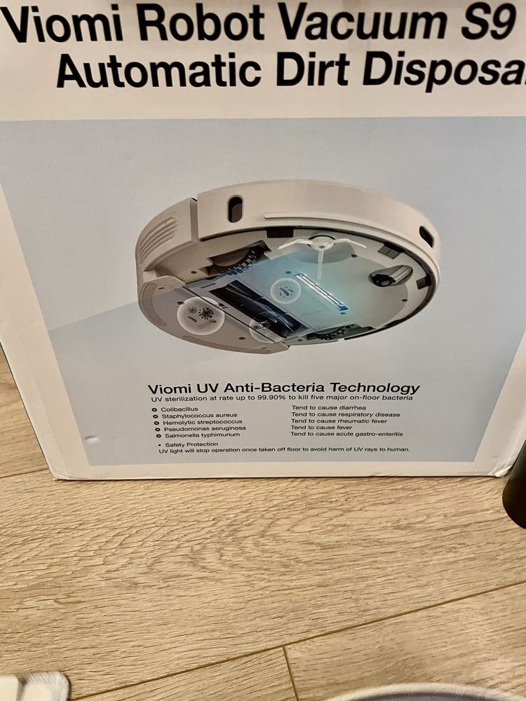 Робот пилосос Viomi Robot Vacuum S9 UV Automatic Dirt Disposal
